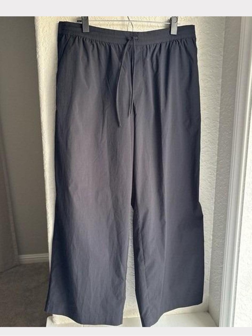 Athleta Black Straight-Leg Pants